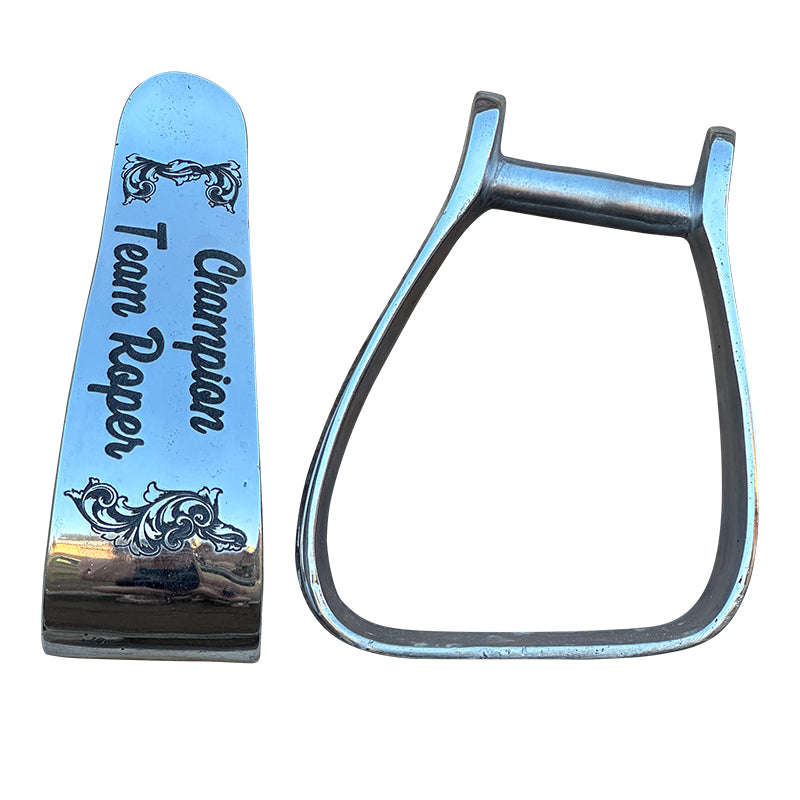 Trophy Sloped Roper Stirrups