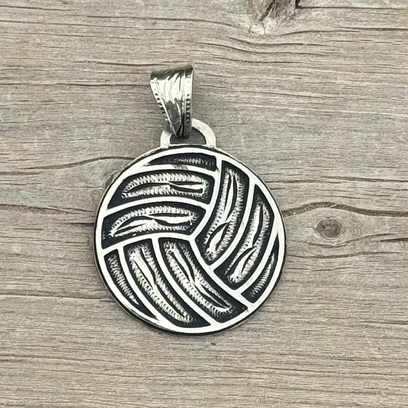 In-Stock Volleyball Necklace