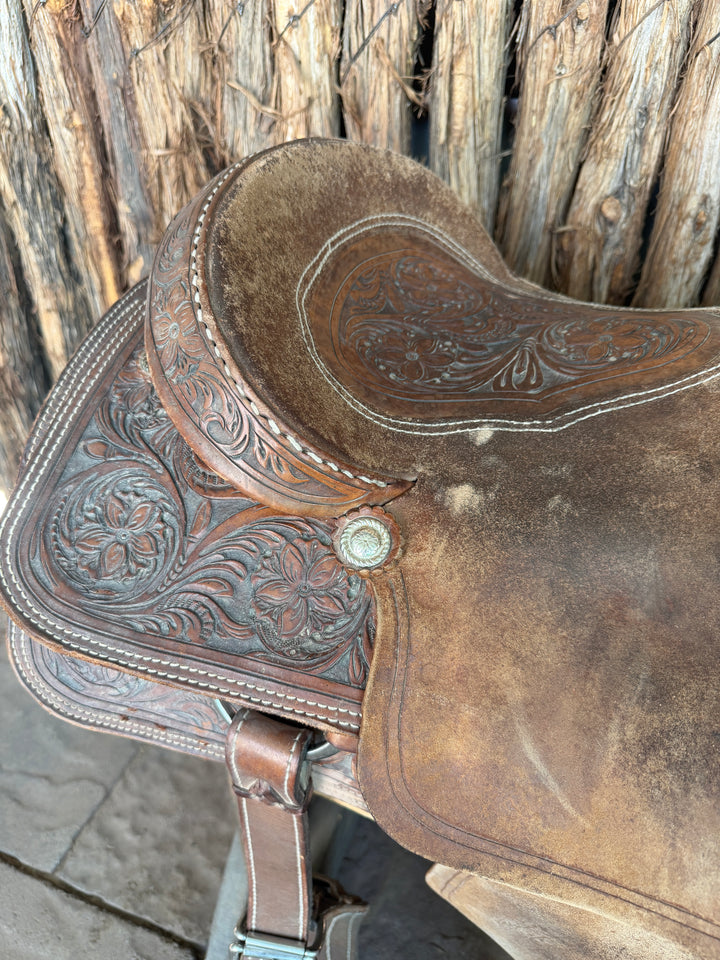 $420 - USED 15" Roper Saddle