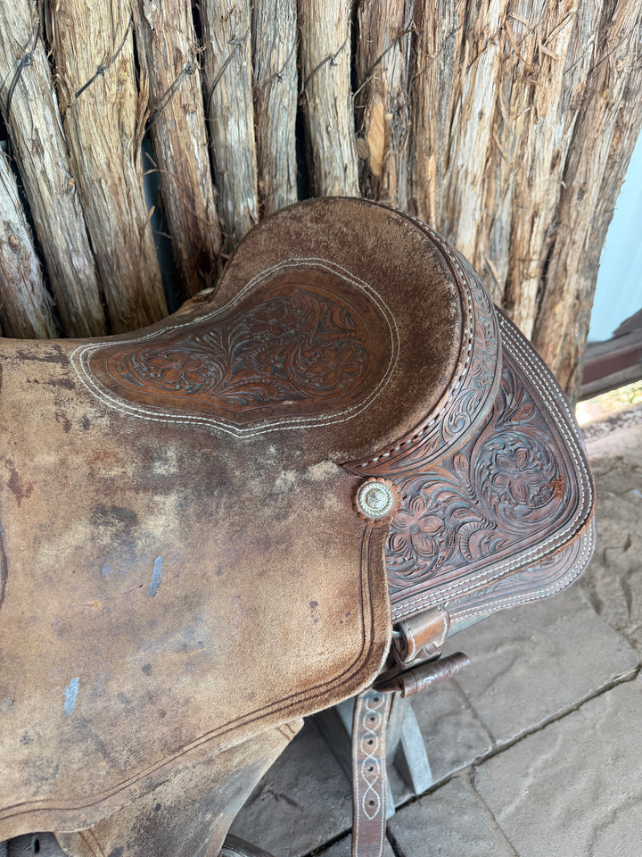 $420 - USED 15" Roper Saddle