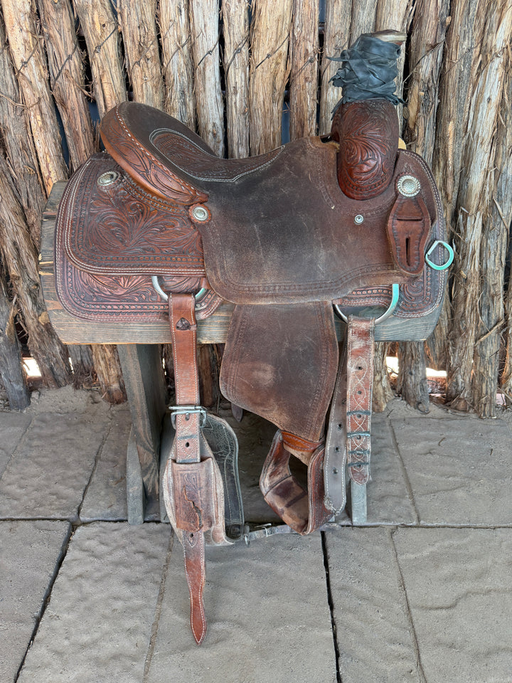 $420 - USED 14.5" Roper Saddle