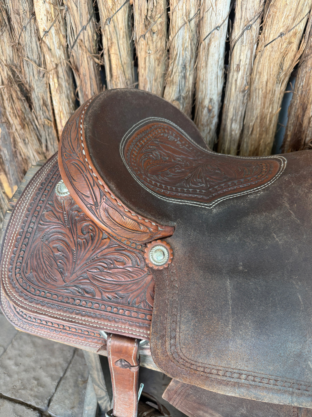$420 - USED 14.5" Roper Saddle