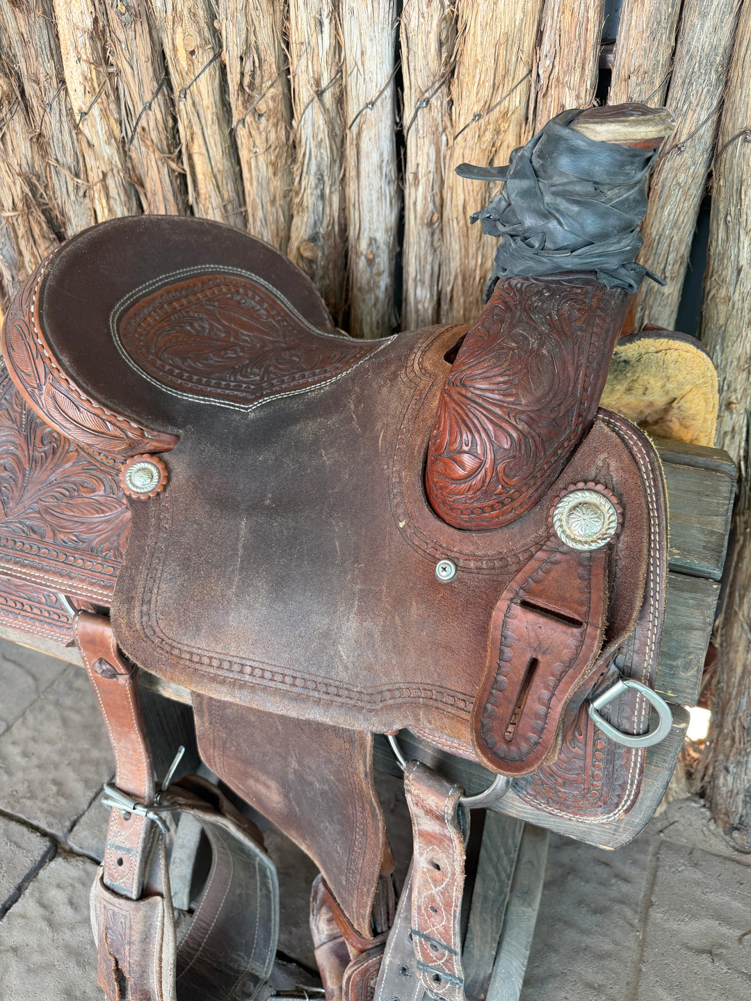 $420 - USED 14.5" Roper Saddle