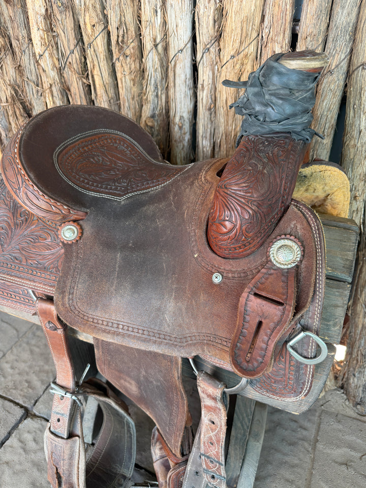 $420 - USED 14.5" Roper Saddle