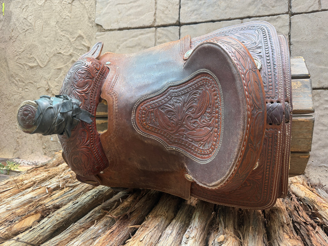 $420 - USED 14.5" Roper Saddle