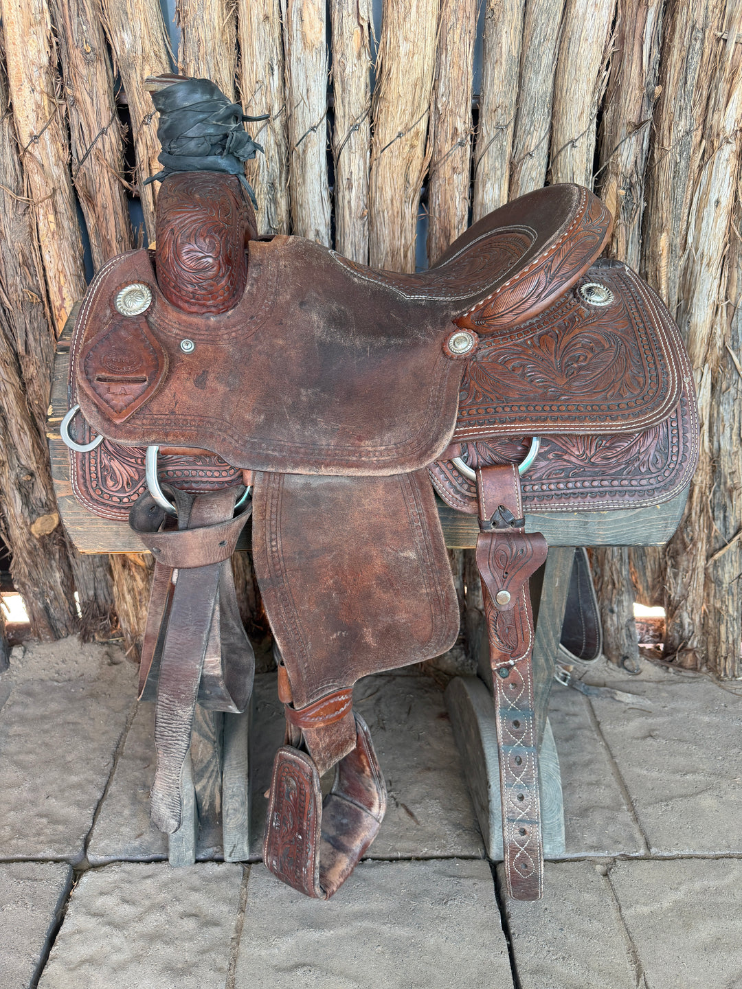 $420 - USED 14.5" Roper Saddle