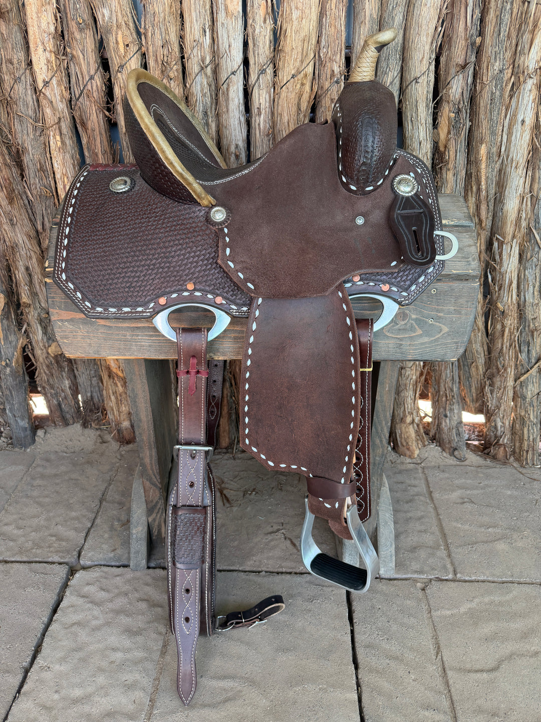 $980- 12.5” Sheridan Barrel Racing Saddle