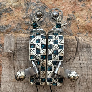 In-Stock Womens Spurs Short 1" Shank