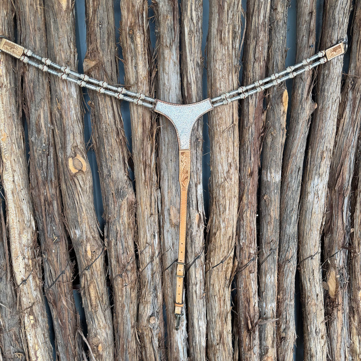 Ready to Ship Breast Collar Sterling SIlver