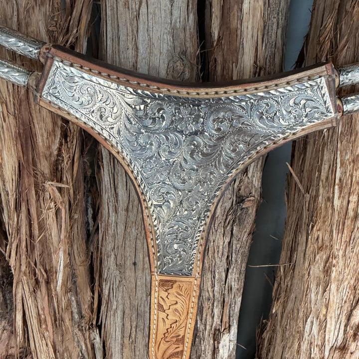 Ready to Ship Breast Collar Sterling SIlver