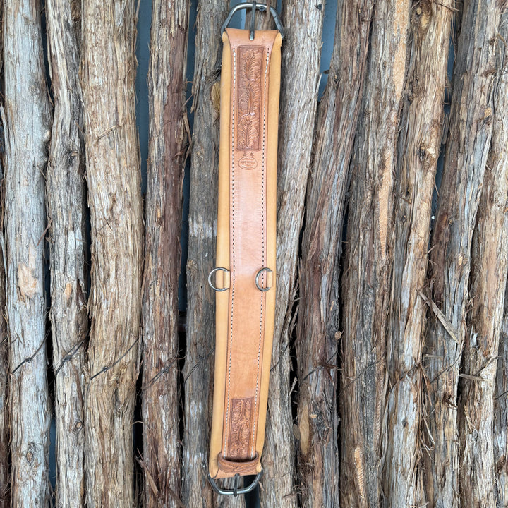 Ready to Ship Leather Frontcinch Leaftooling