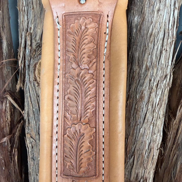 Ready to Ship Leather Frontcinch Leaftooling