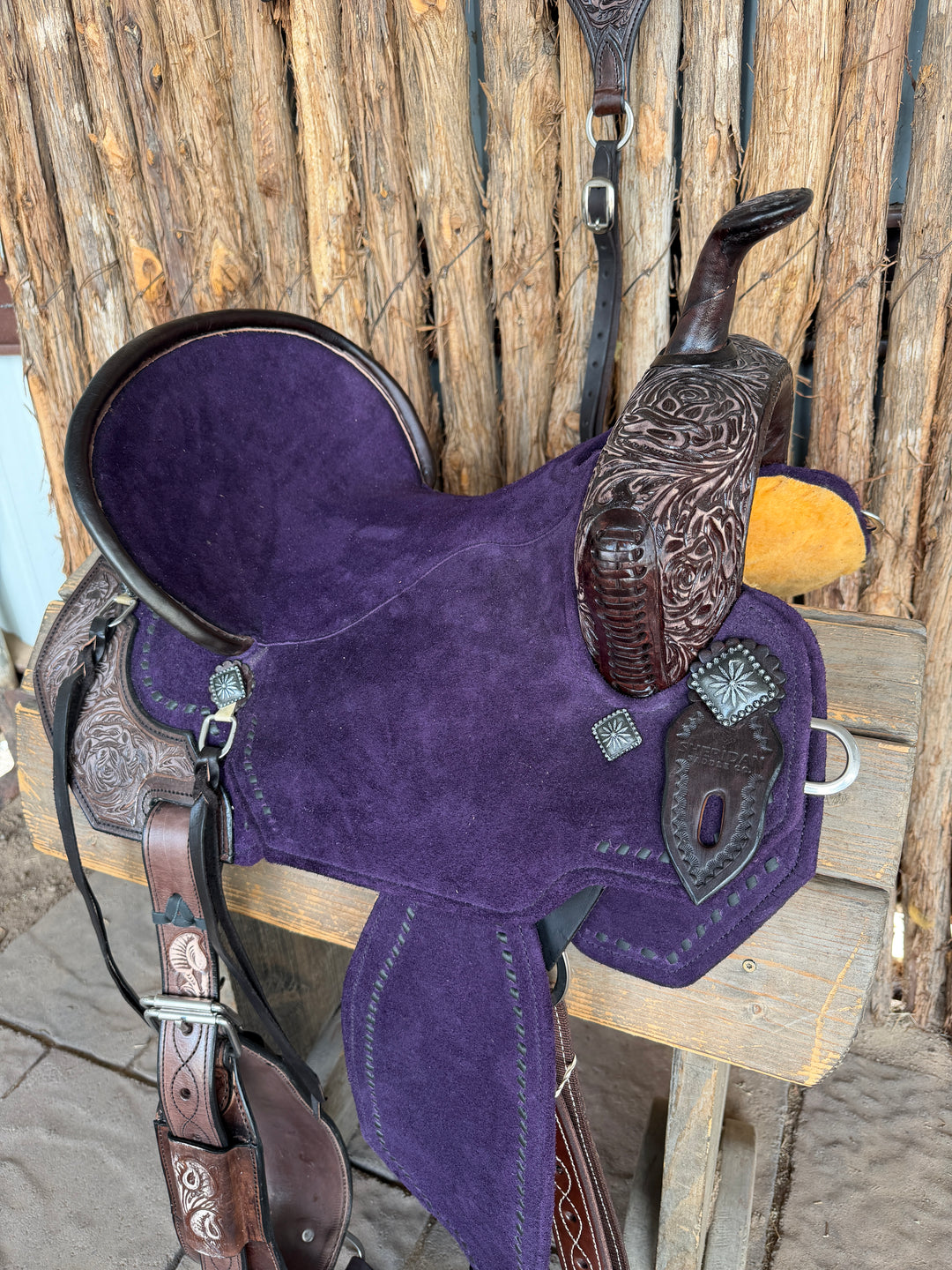 $1,690 - 14.5" Sheridan AirLite Barrel Racing Saddle 20lbs