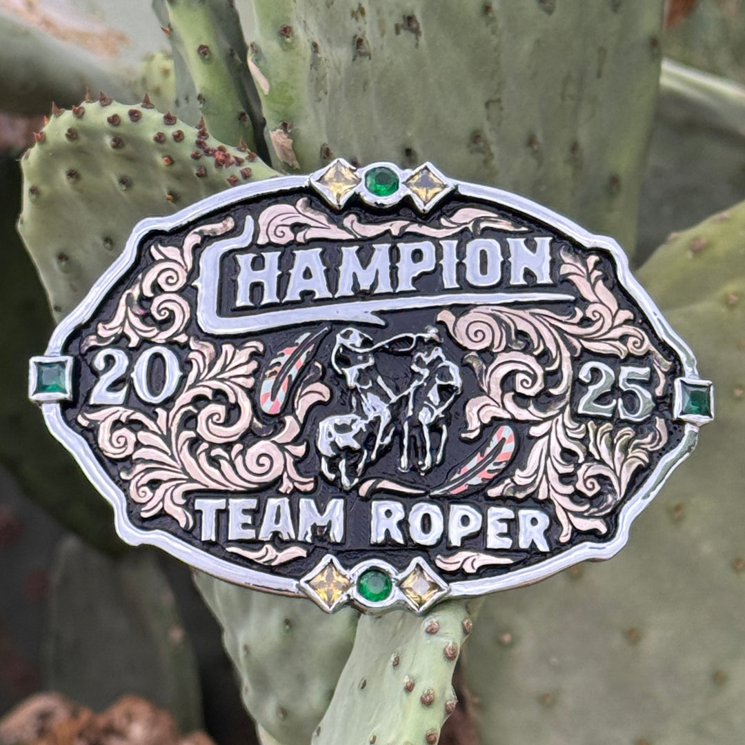 In-Stock Champion Team Roper  (3"x4.5")
