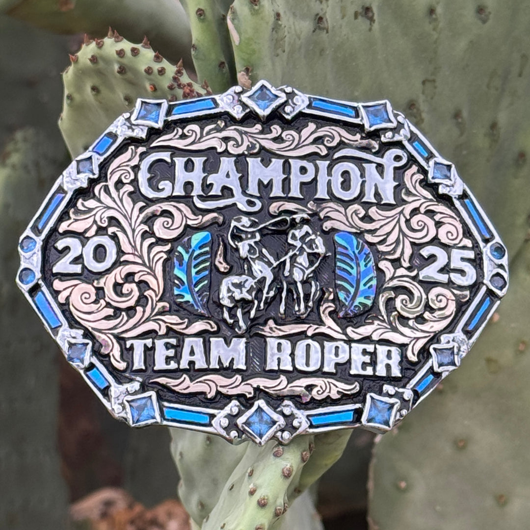 In-Stock Champion Team Roper  (3"x4.5")