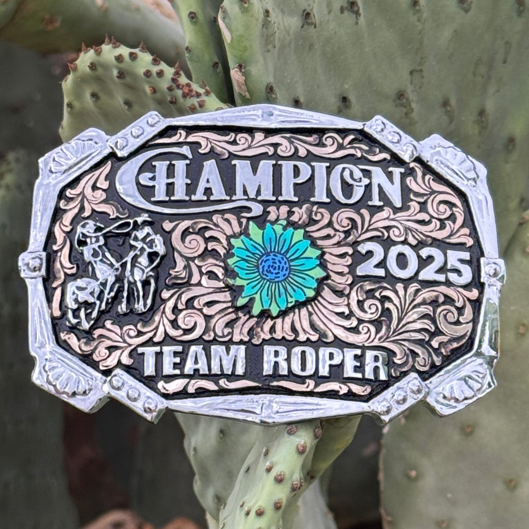 In-Stock Champion Team Roper  (3"x4.5")