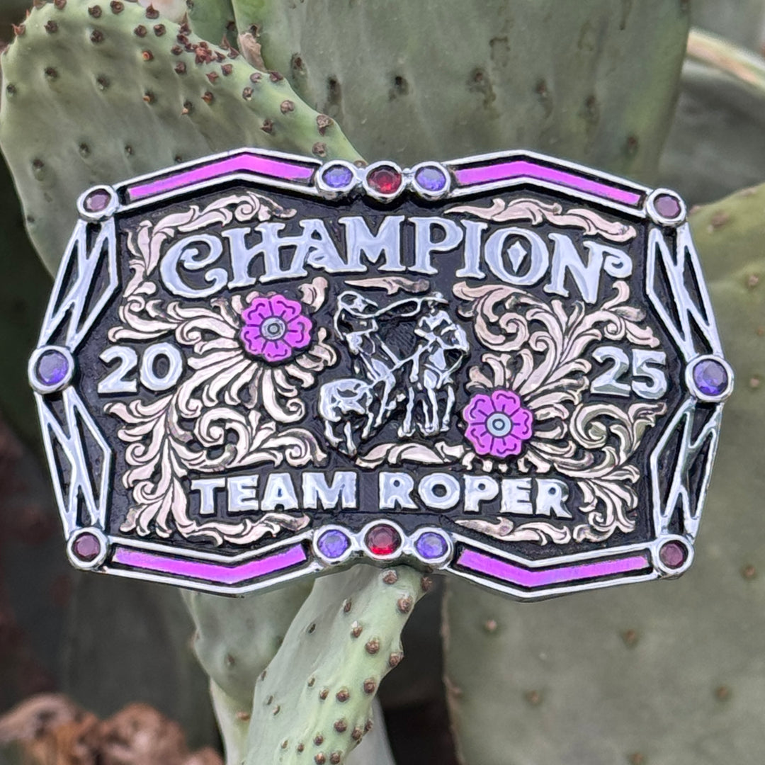 In-Stock Champion Team Roper  (3"x4.5")