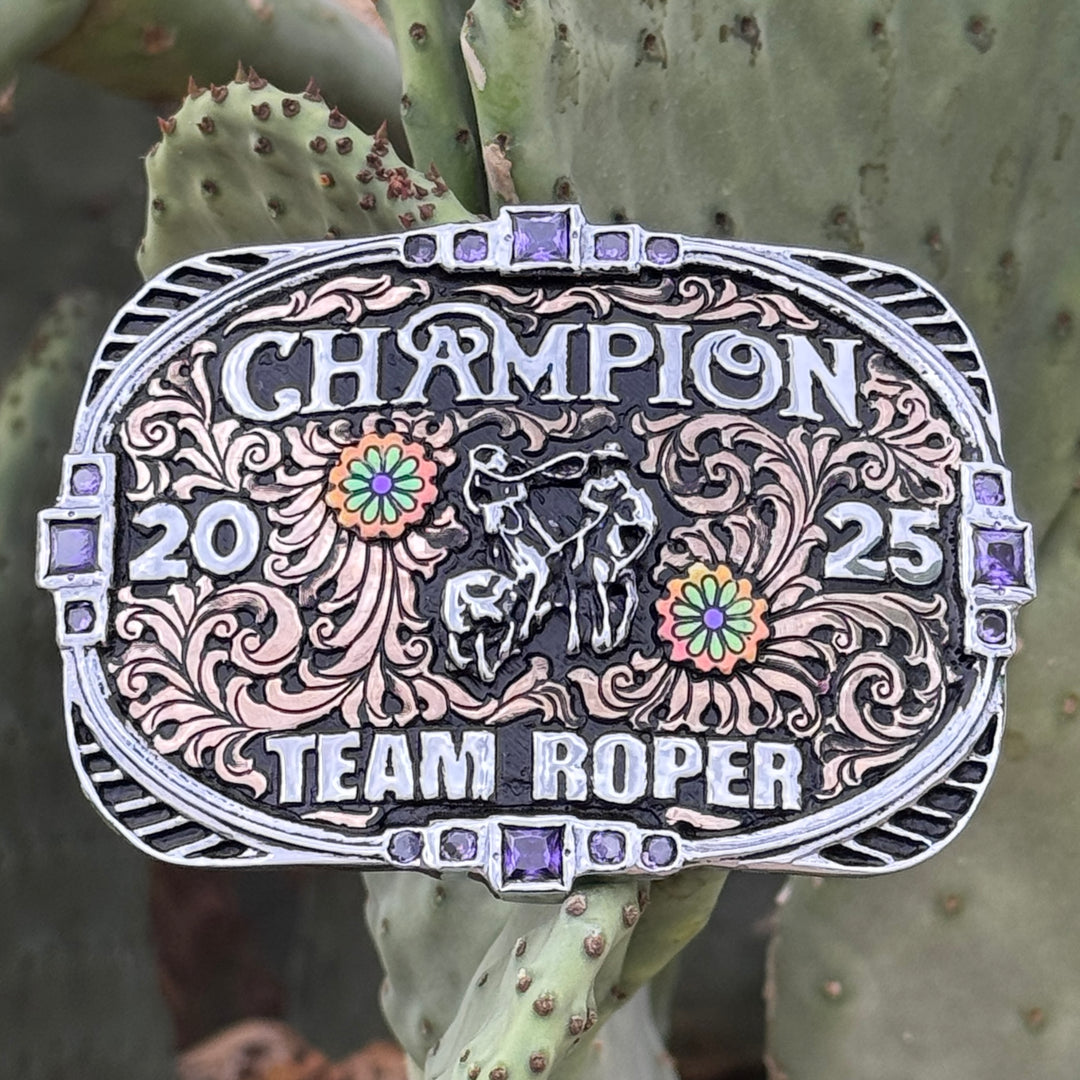 In-Stock Champion Team Roper  (3"x4.5")