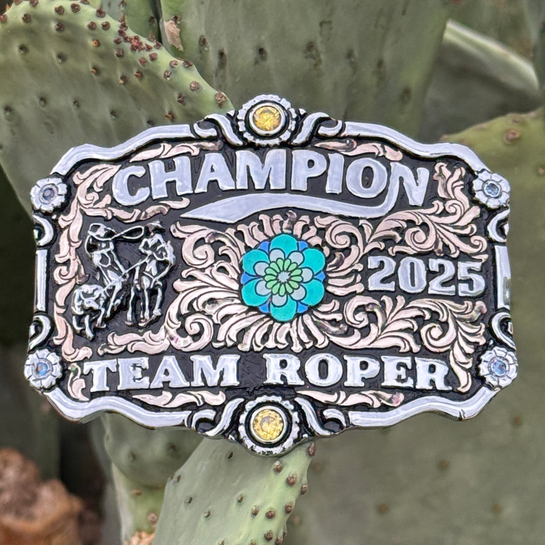 In-Stock Champion Team Roper  (3"x4.5")