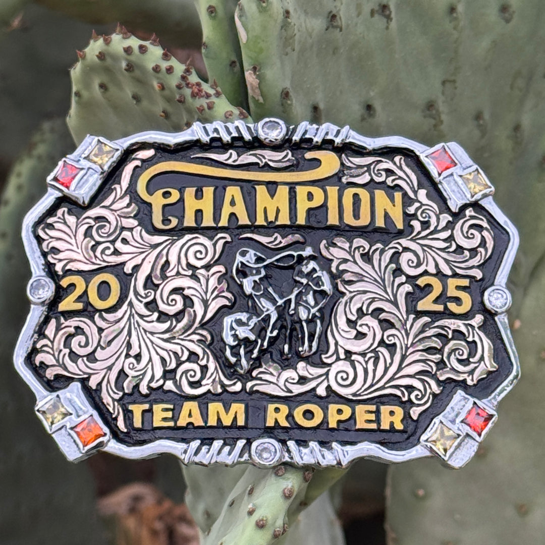 In-Stock Champion Team Roper  (3"x4.5")