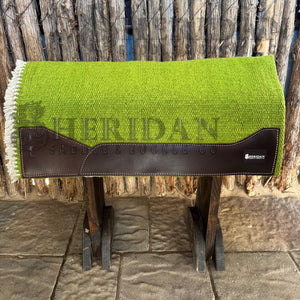 Lime Green Sheridan Soft Wool Blanket