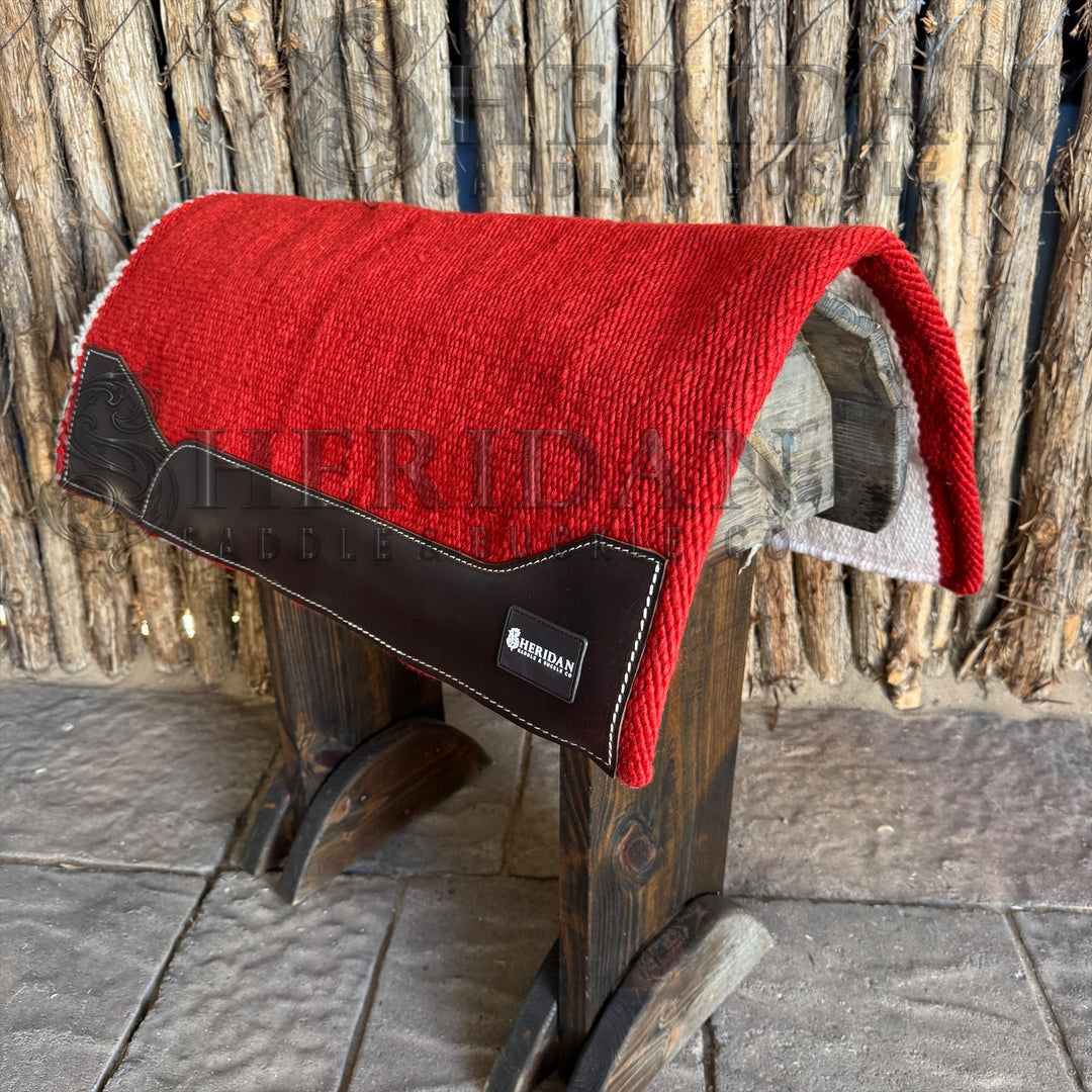 Red Sheridan Soft Wool Blanket