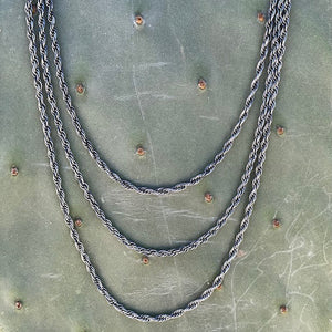 Addon: Sterling Silver Rope Chain