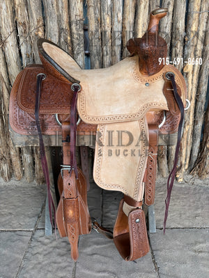 Sheridan Beartrap Saddle Acorn