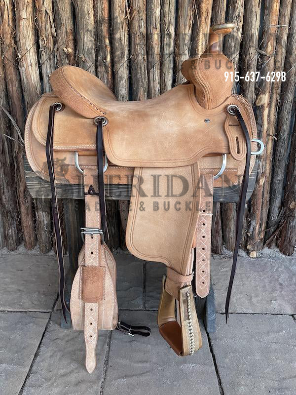 $850- 15” Sheridan Beartrap Saddle