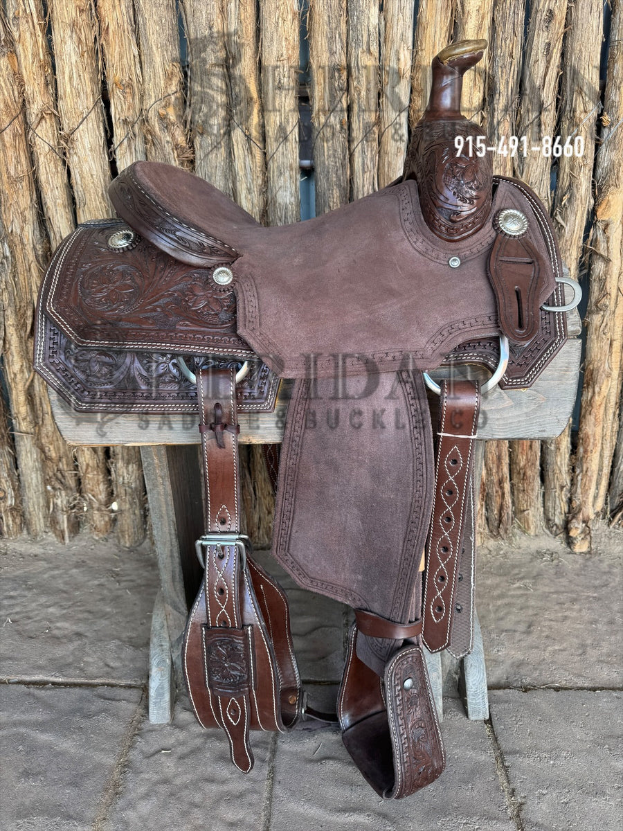 Sheridan Team Roping Saddle Chocolate