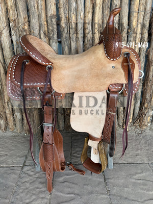 Sheridan Cutting Saddle Basket