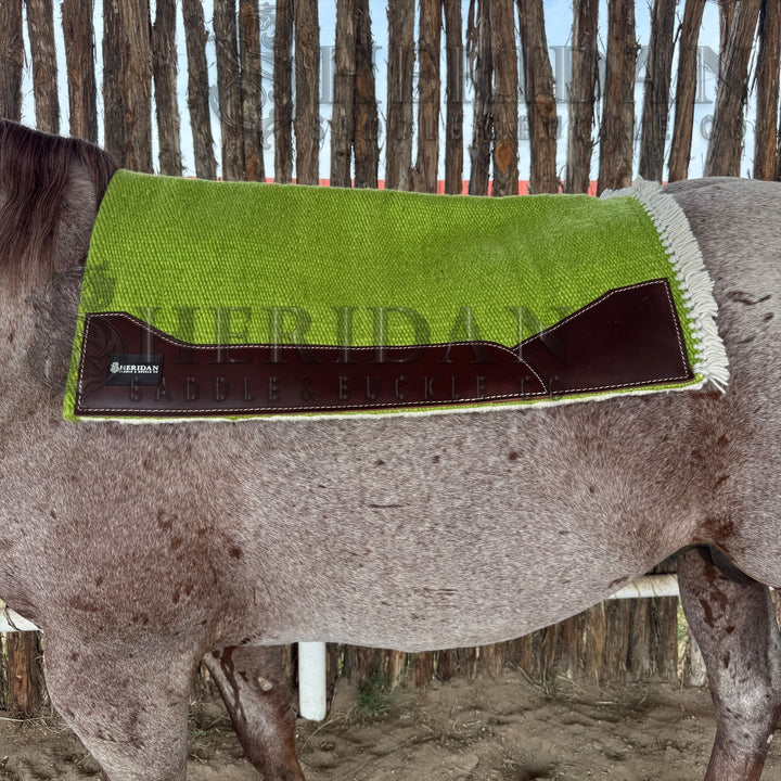 Lime Green Sheridan Soft Wool Blanket