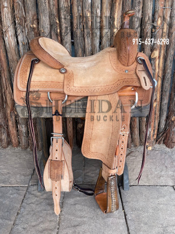 $850- 15" Sheridan Ranch Cutter Saddle