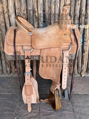 $830- 14.5" Sheridan Ranch Saddle