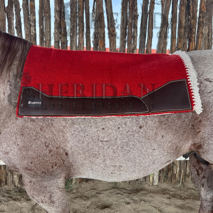 Red Sheridan Soft Wool Blanket