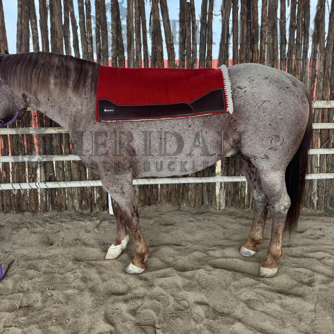 Red Sheridan Soft Wool Blanket