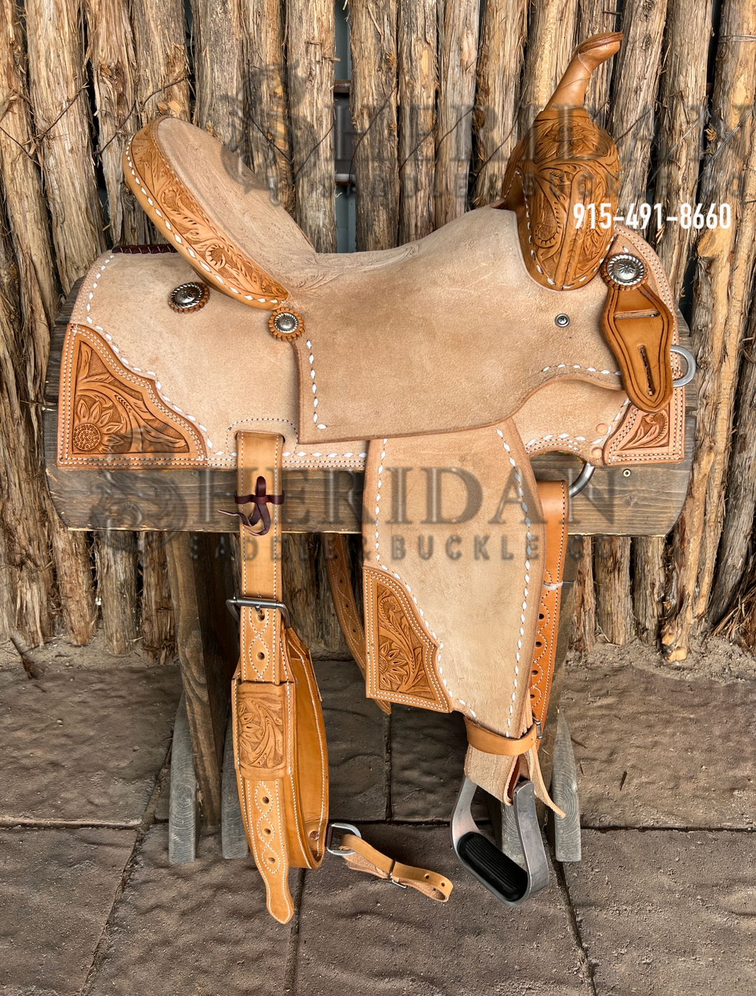 Sheridan Barrel Racing Saddle Patch Tooling