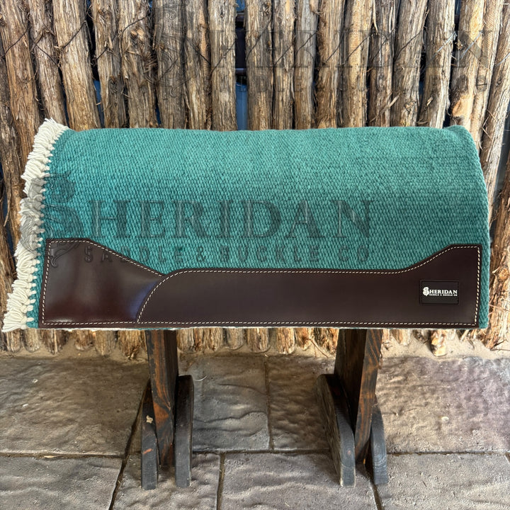 Turquoise Sheridan Soft Wool Blanket