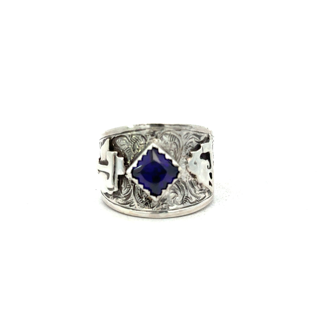 In-Stock Ring (Size 8.5) Purple Stone