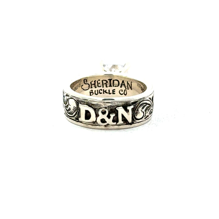 In-Stock Ring (Size 7) D&N INITIALS