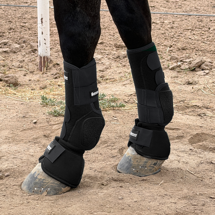 Black Bell Boots Medium