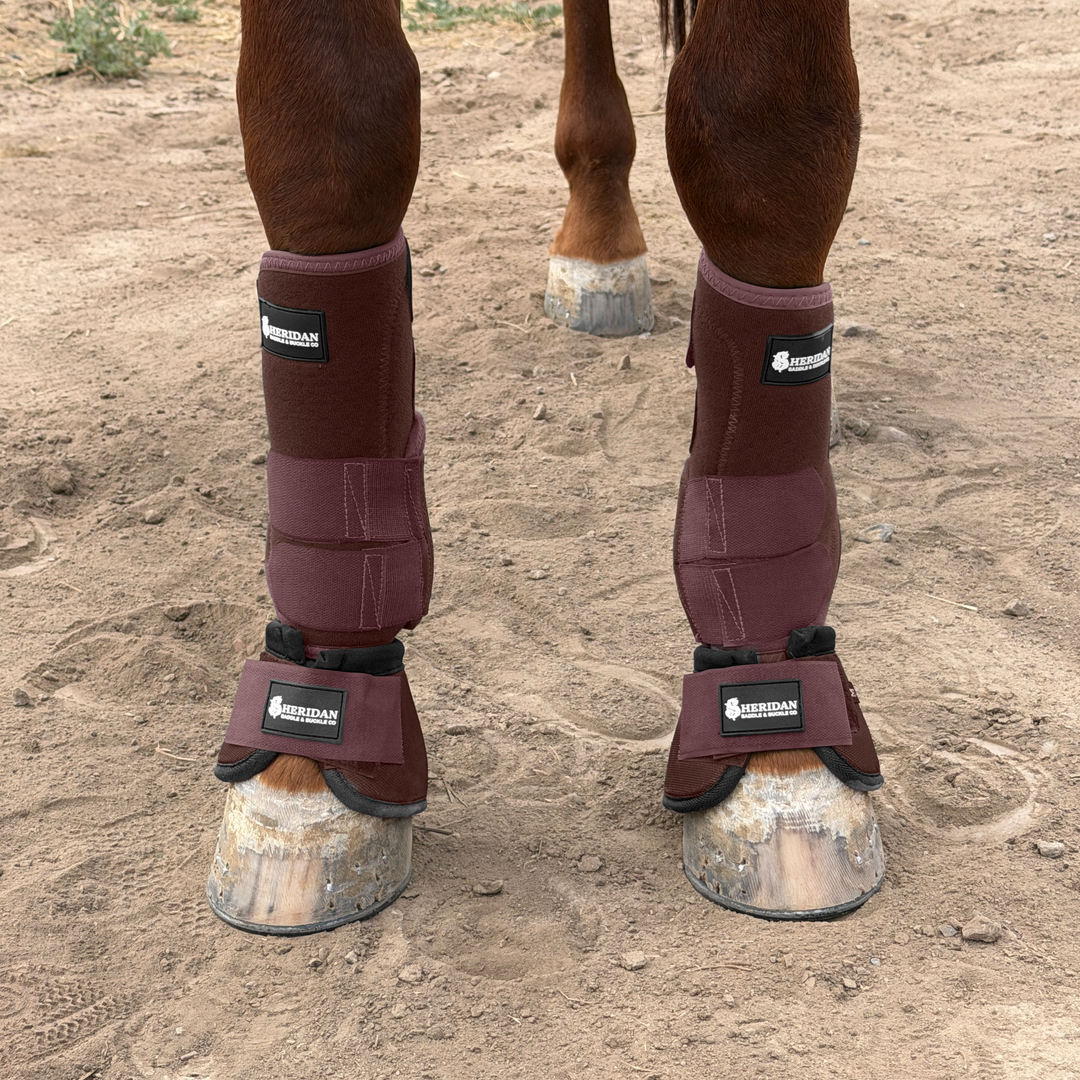 Brown Bell Boots Medium