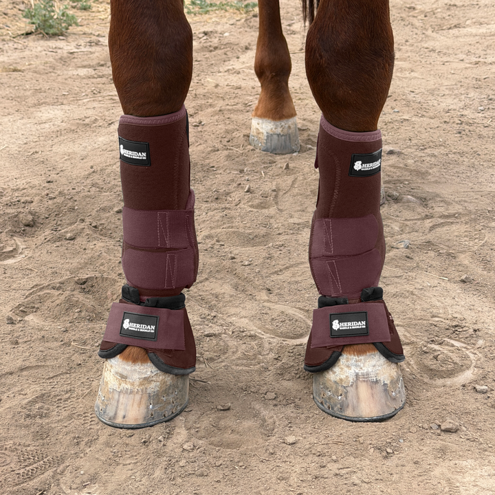 Brown Bell Boots Medium