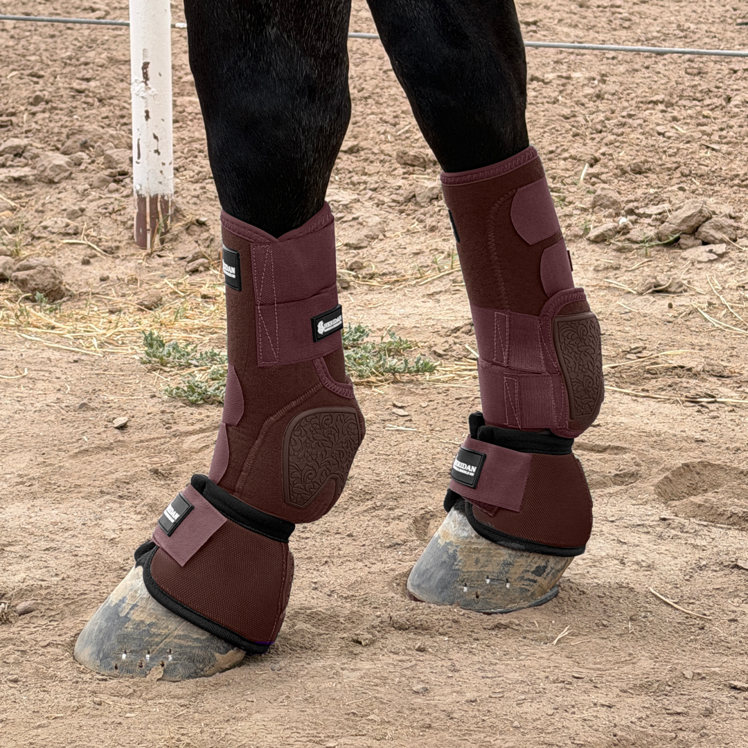 Brown Bell Boots Medium