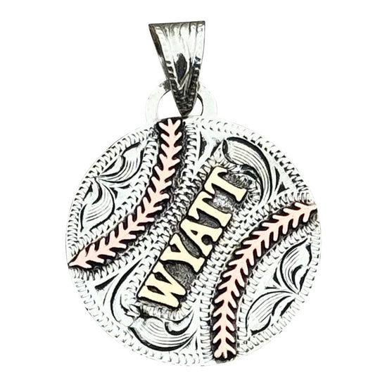 Custom Baseball Pendant