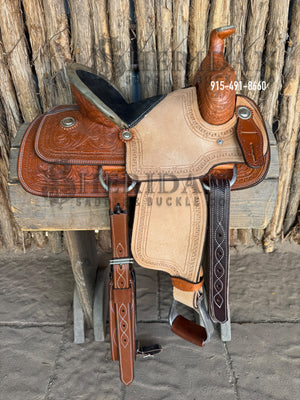 $740- 13" Sheridan Team Roper Saddle