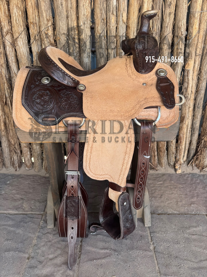 $1,040- 14.5” Sheridan Beartrap Saddle