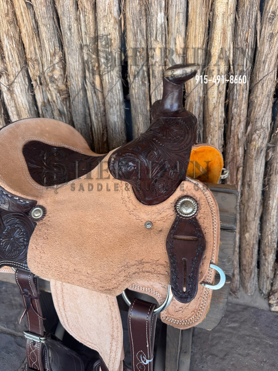 $1,040- 14.5” Sheridan Beartrap Saddle