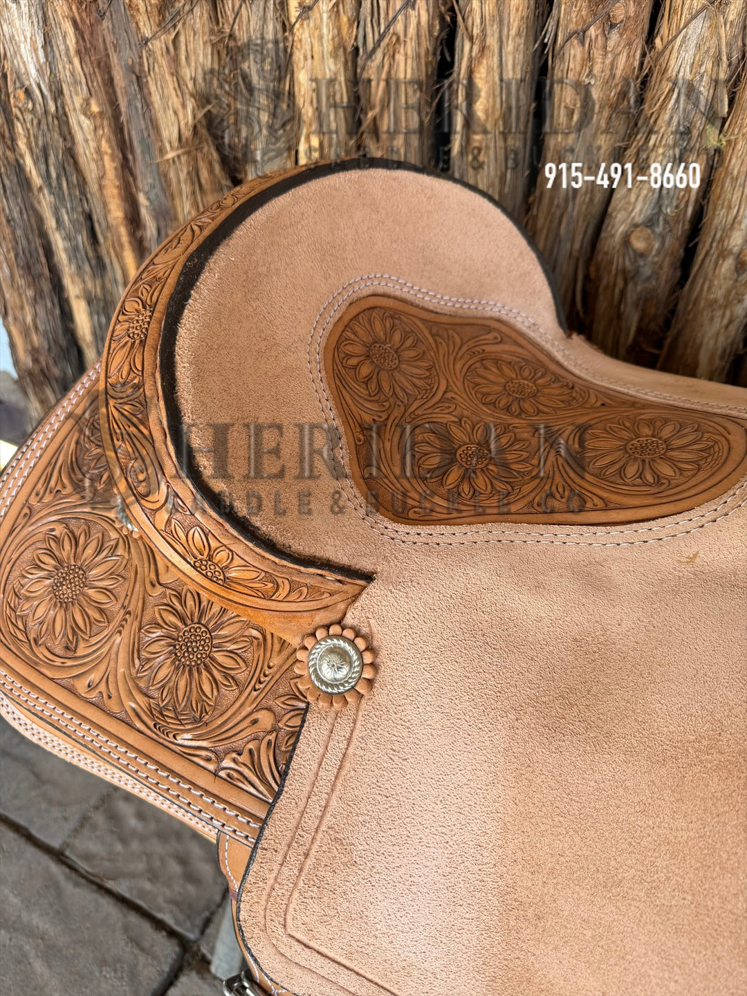 $850- 15" Sheridan Team Roper Saddle