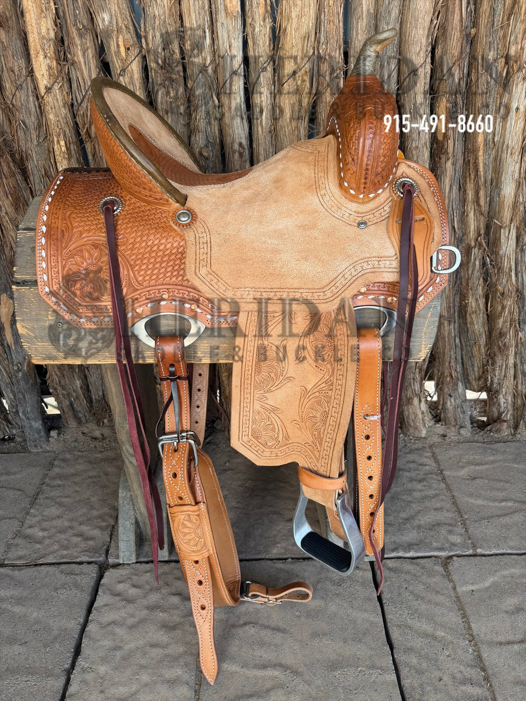 $1090 - 14.5" Sheridan Barrel Racing Saddle